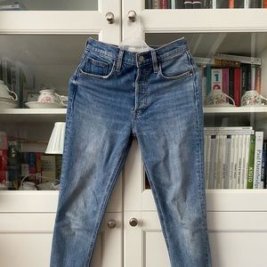 Denim Forum Yoko High Rise Slim in size 25